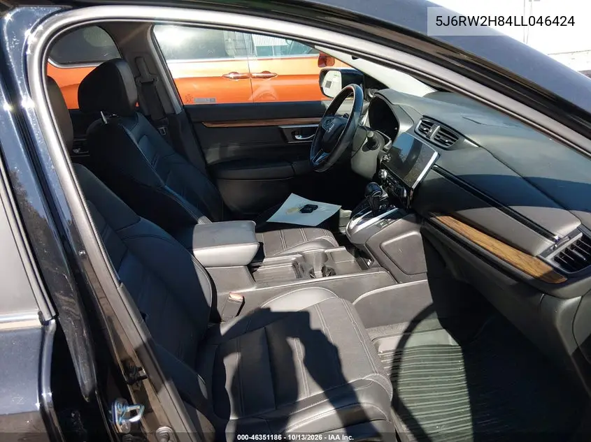 2020 HONDA CR-V VIN 5J6RW2H84LL046424 — фото 5