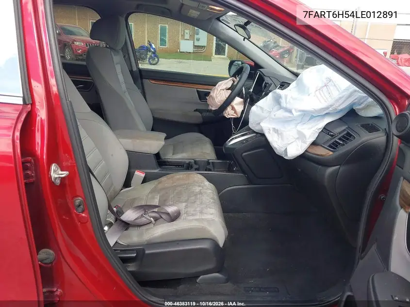 2020 HONDA CR-V VIN 7FART6H54LE012891 — фото 5