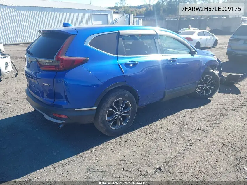 2020 HONDA CR-V VIN 7FARW2H57LE009175 — фото 4