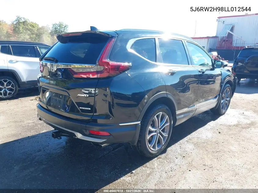 2020 HONDA CR-V VIN 5J6RW2H98LL012544 — фото 4