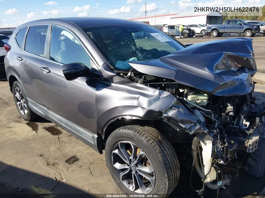 HONDA CR-V 2020, VIN 2HKRW2H50LH622476