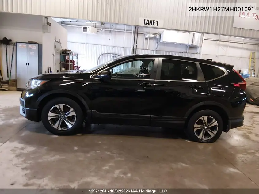 2021 HONDA CR-V VIN 2HKRW1H27MH001091 — фото 13