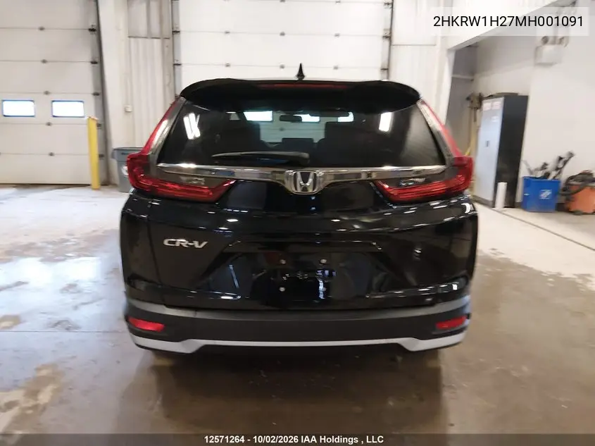 2021 HONDA CR-V VIN 2HKRW1H27MH001091 — фото 15
