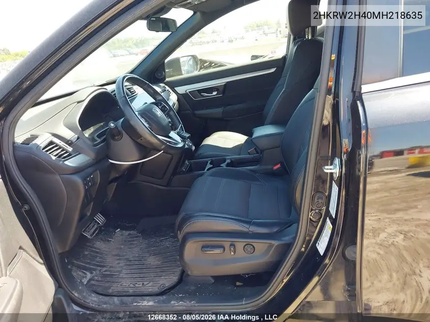 2021 HONDA CR-V VIN 2HKRW2H40MH218635 — фото 17