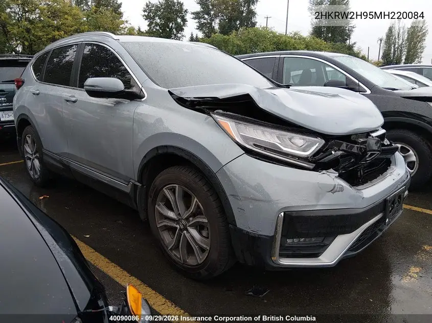 HONDA CR-V 2021, VIN 2HKRW2H95MH220084