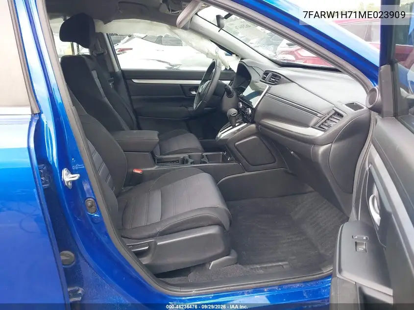 2021 HONDA CR-V VIN 7FARW1H71ME023909 — фото 5
