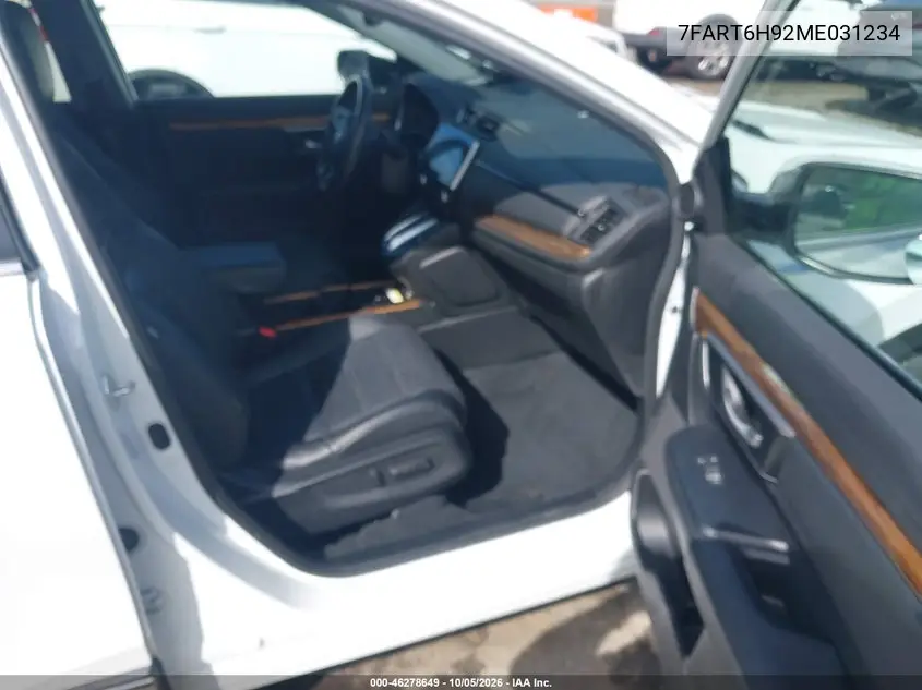 2021 HONDA CR-V VIN 7FART6H92ME031234 — фото 5