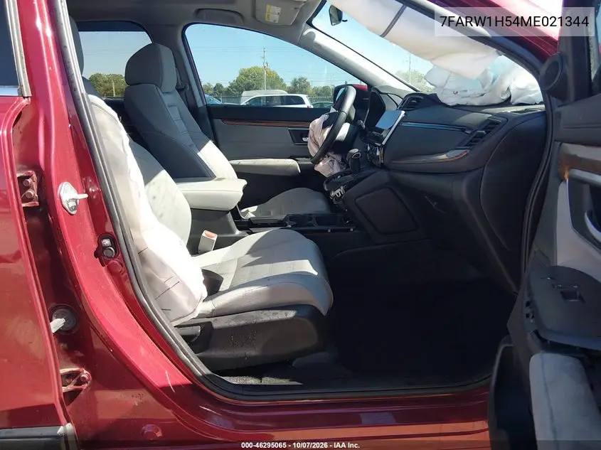 2021 HONDA CR-V VIN 7FARW1H54ME021344 — фото 5
