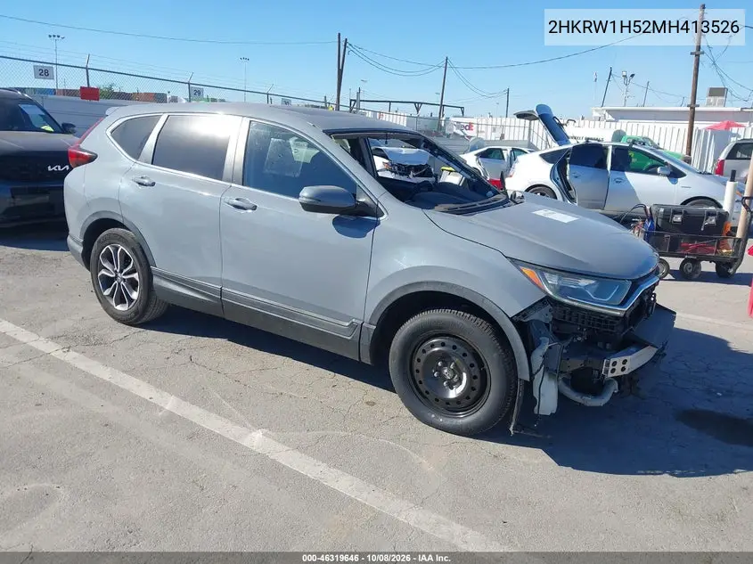 HONDA CR-V 2021, VIN 2HKRW1H52MH413526