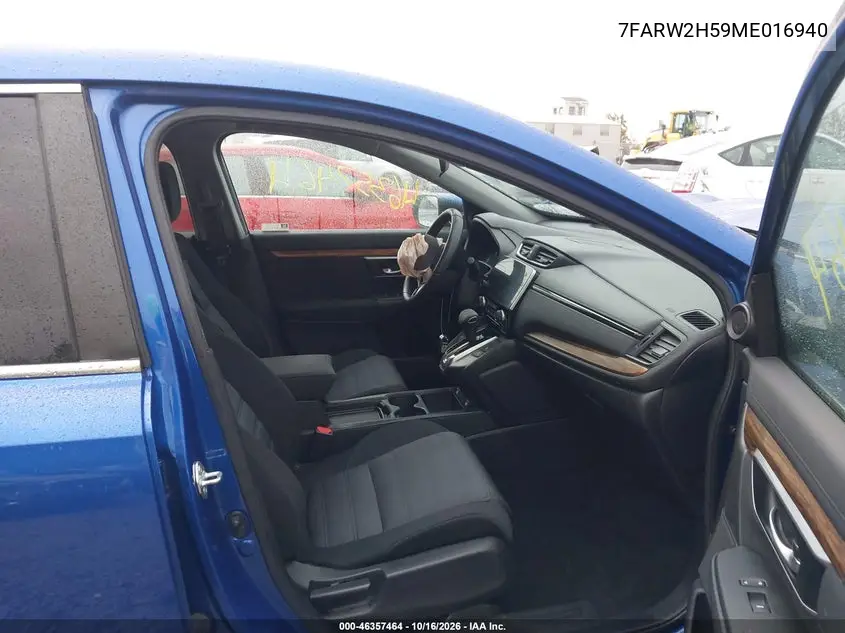 2021 HONDA CR-V VIN 7FARW2H59ME016940 — фото 5