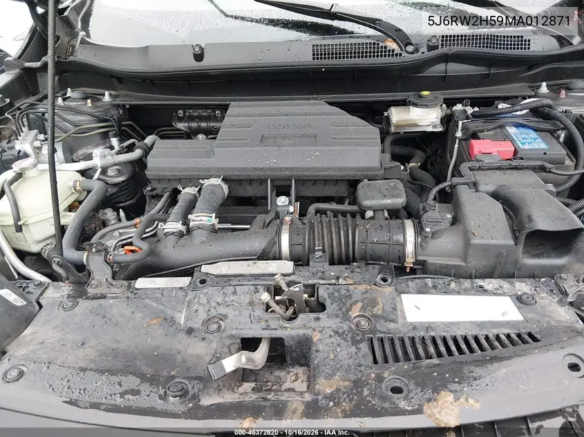 2021 HONDA CR-V VIN 5J6RW2H59MA012871 — фото 10