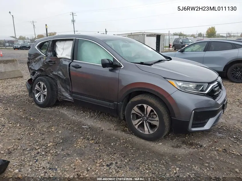 HONDA CR-V 2021, VIN 5J6RW2H23ML011130