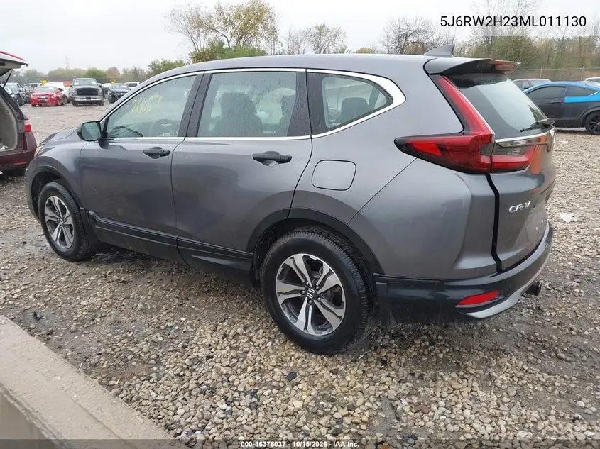 2021 HONDA CR-V VIN 5J6RW2H23ML011130 — фото 3