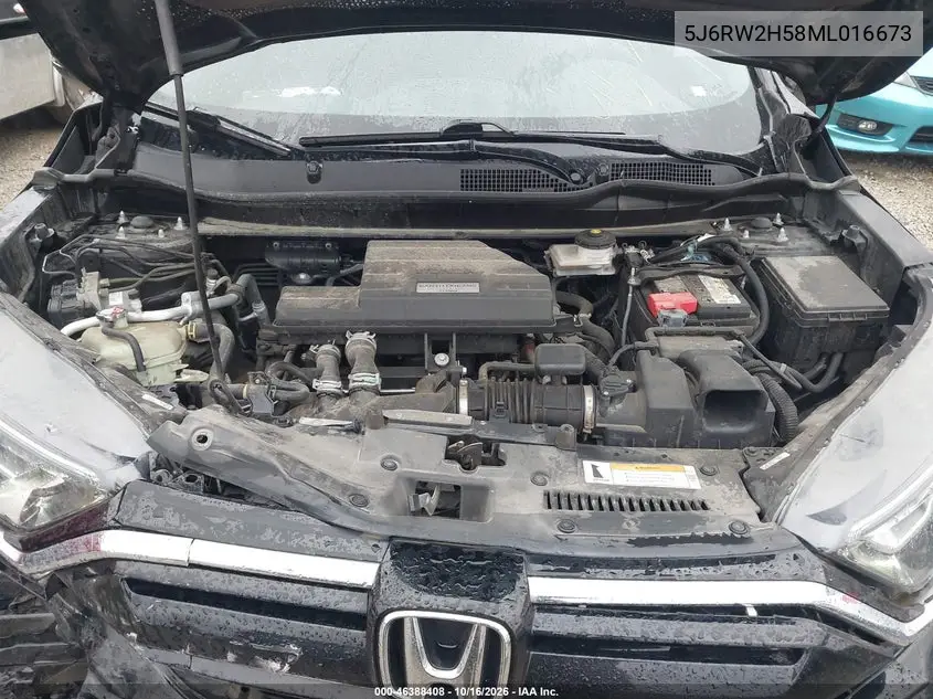 2021 HONDA CR-V VIN 5J6RW2H58ML016673 — фото 10