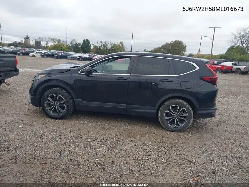 2021 HONDA CR-V VIN 5J6RW2H58ML016673 — фото 14