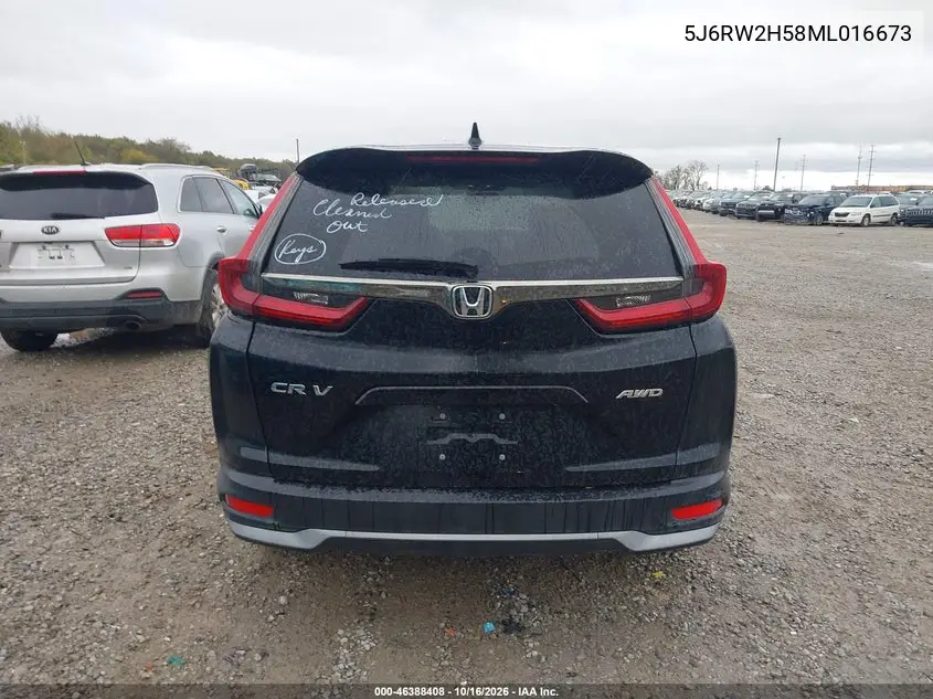 2021 HONDA CR-V VIN 5J6RW2H58ML016673 — фото 16