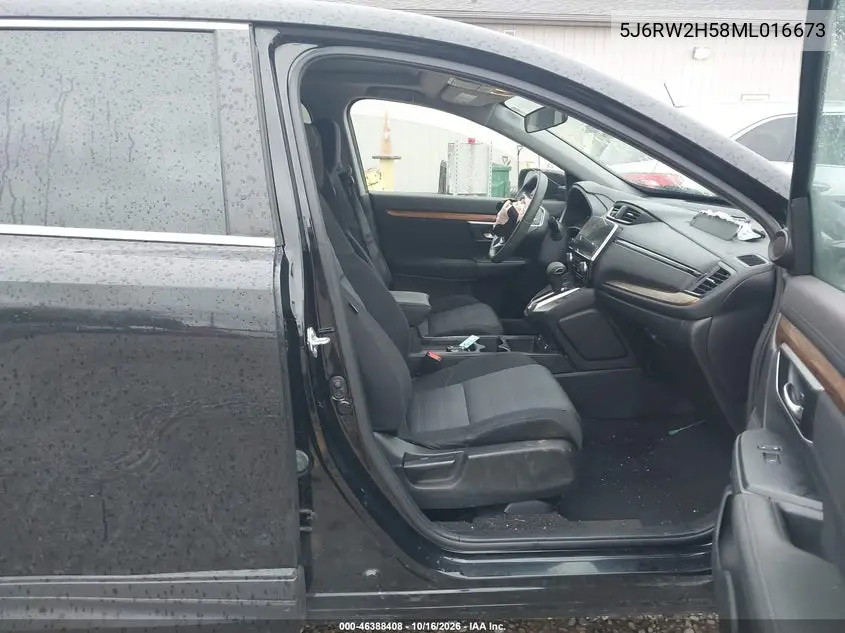 2021 HONDA CR-V VIN 5J6RW2H58ML016673 — фото 5