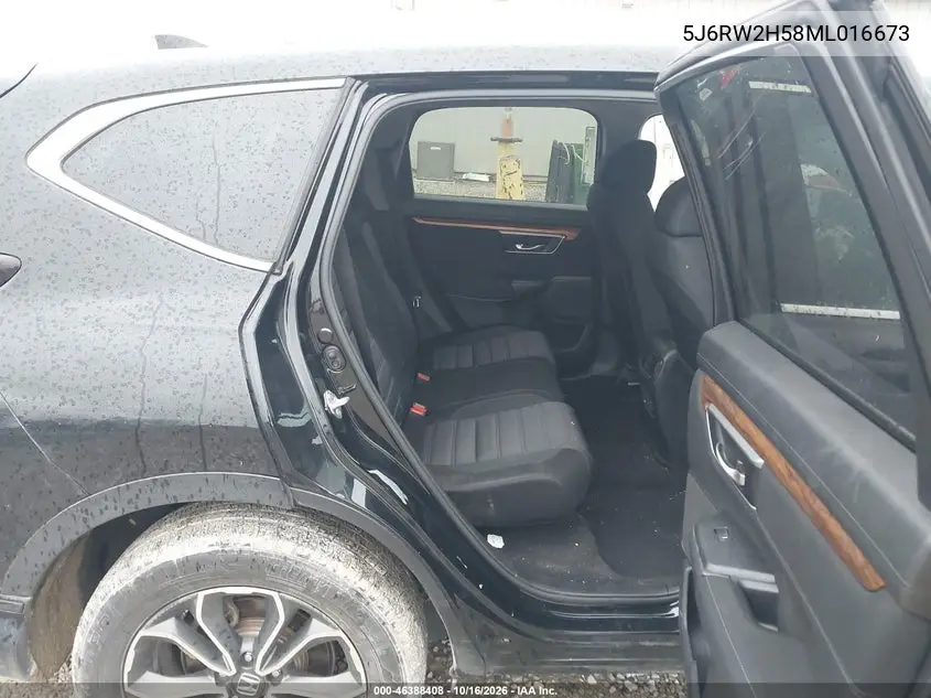 2021 HONDA CR-V VIN 5J6RW2H58ML016673 — фото 8