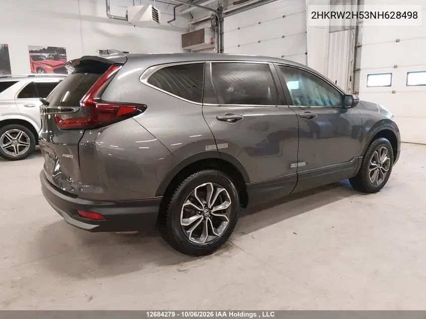 2022 HONDA CR-V VIN 2HKRW2H53NH628498 — фото 4