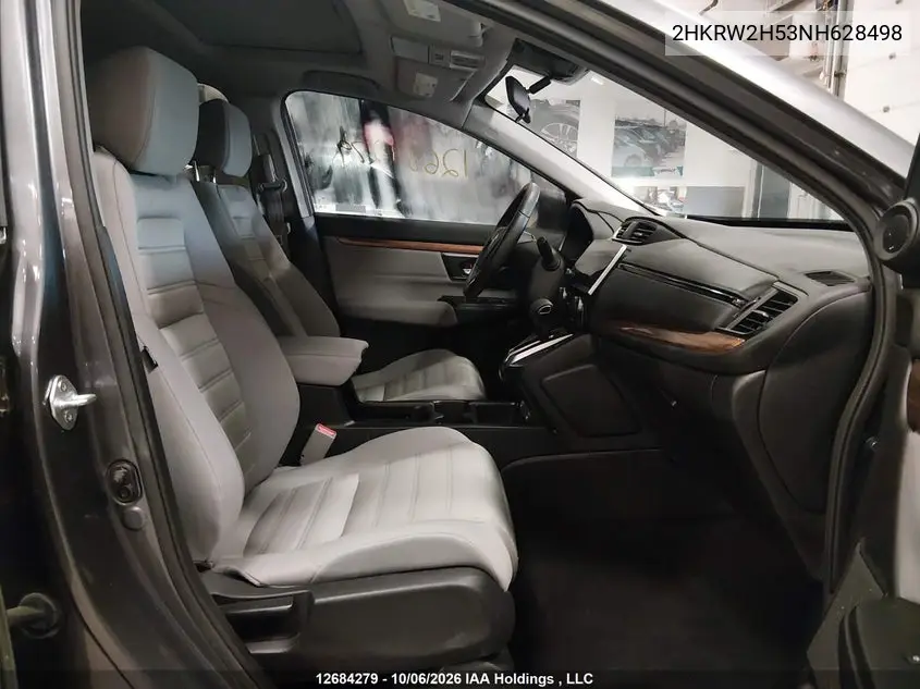 2022 HONDA CR-V VIN 2HKRW2H53NH628498 — фото 5