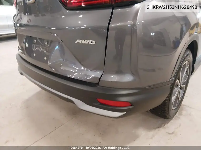 2022 HONDA CR-V VIN 2HKRW2H53NH628498 — фото 6