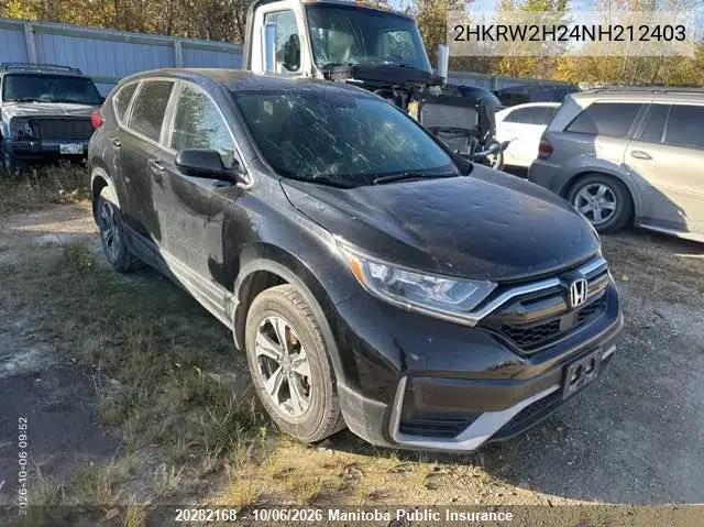 HONDA CR-V 2022, VIN 2HKRW2H24NH212403