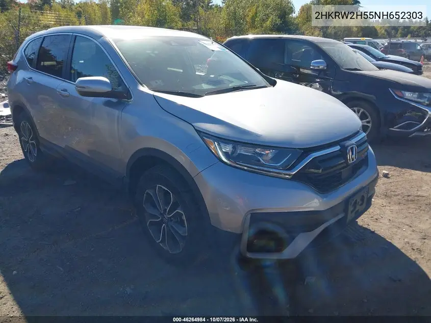 HONDA CR-V 2022, VIN 2HKRW2H55NH652303