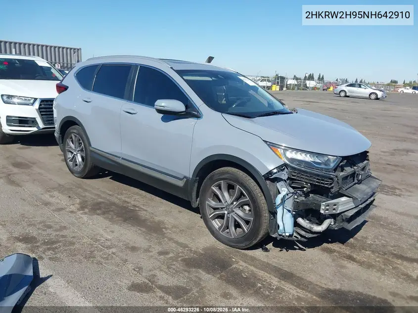 HONDA CR-V 2022, VIN 2HKRW2H95NH642910
