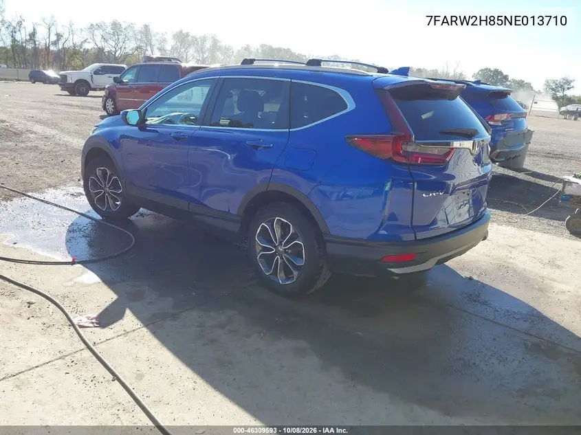 2022 HONDA CR-V VIN 7FARW2H85NE013710 — фото 3