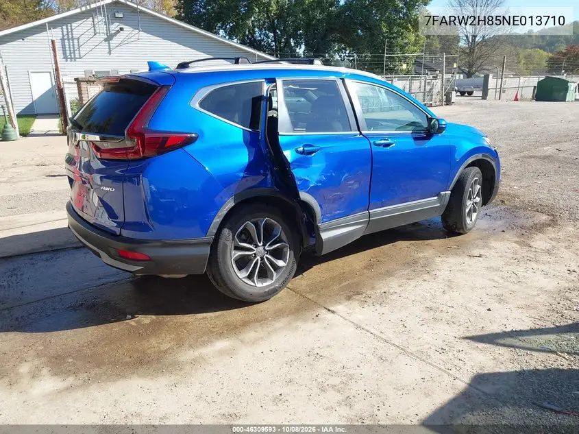 2022 HONDA CR-V VIN 7FARW2H85NE013710 — фото 4