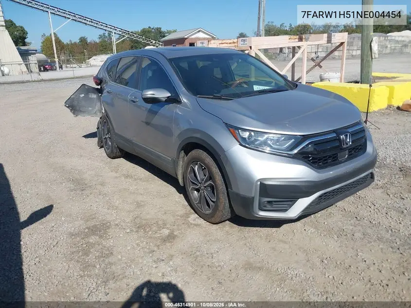 HONDA CR-V 2022, VIN 7FARW1H51NE004454