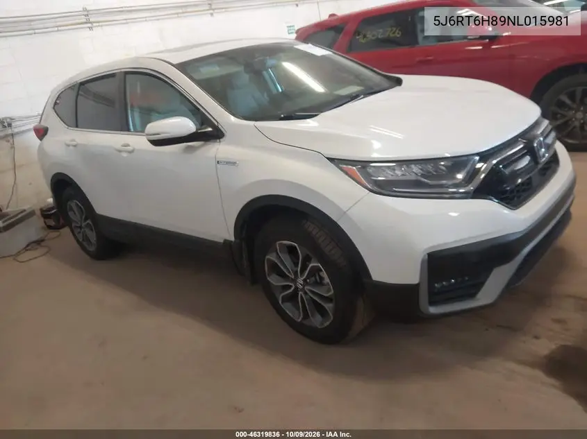 HONDA CR-V 2022, VIN 5J6RT6H89NL015981
