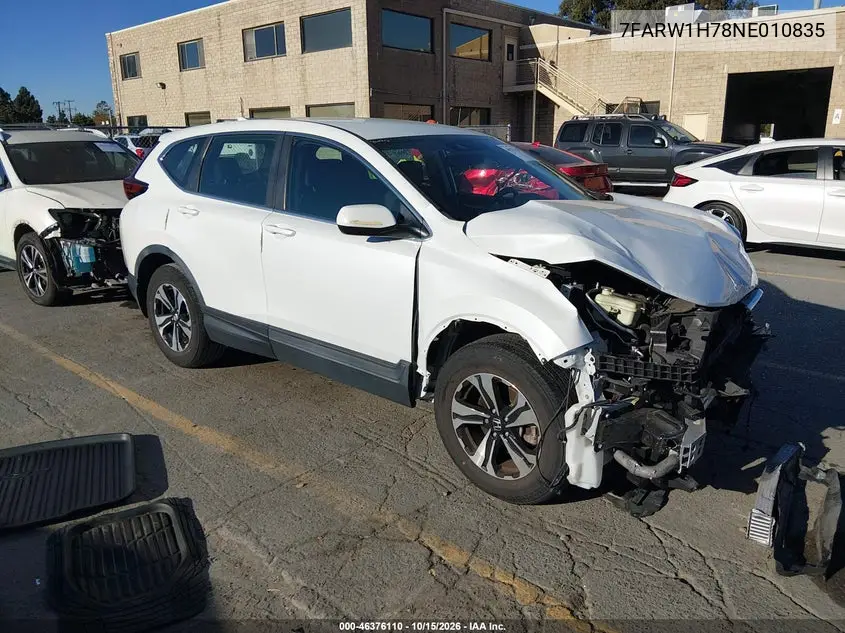 HONDA CR-V 2022, VIN 7FARW1H78NE010835