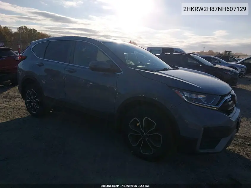 HONDA CR-V 2022, VIN 2HKRW2H87NH607129