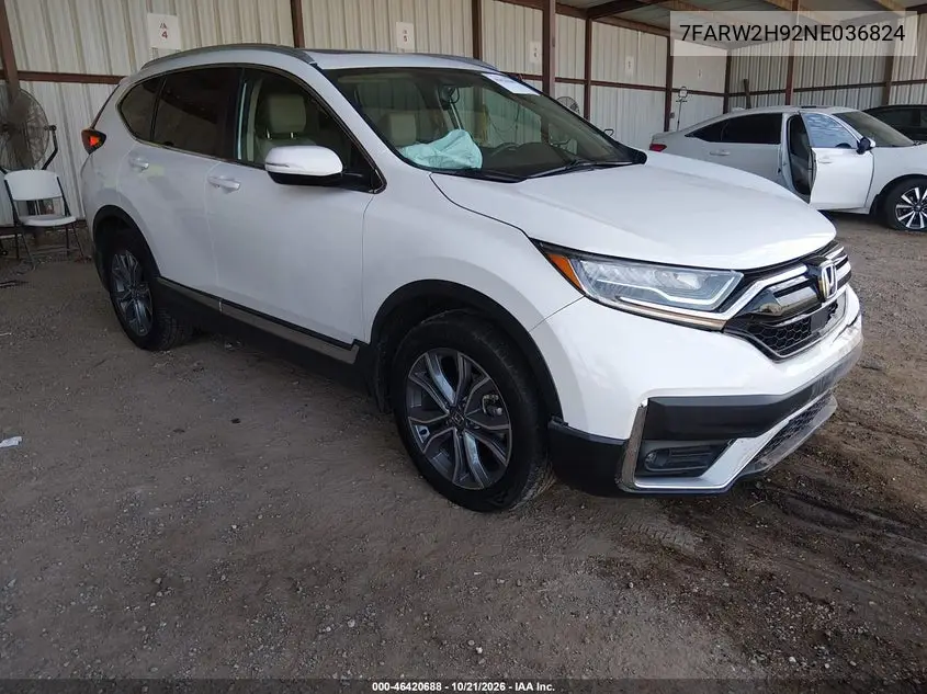HONDA CR-V 2022, VIN 7FARW2H92NE036824