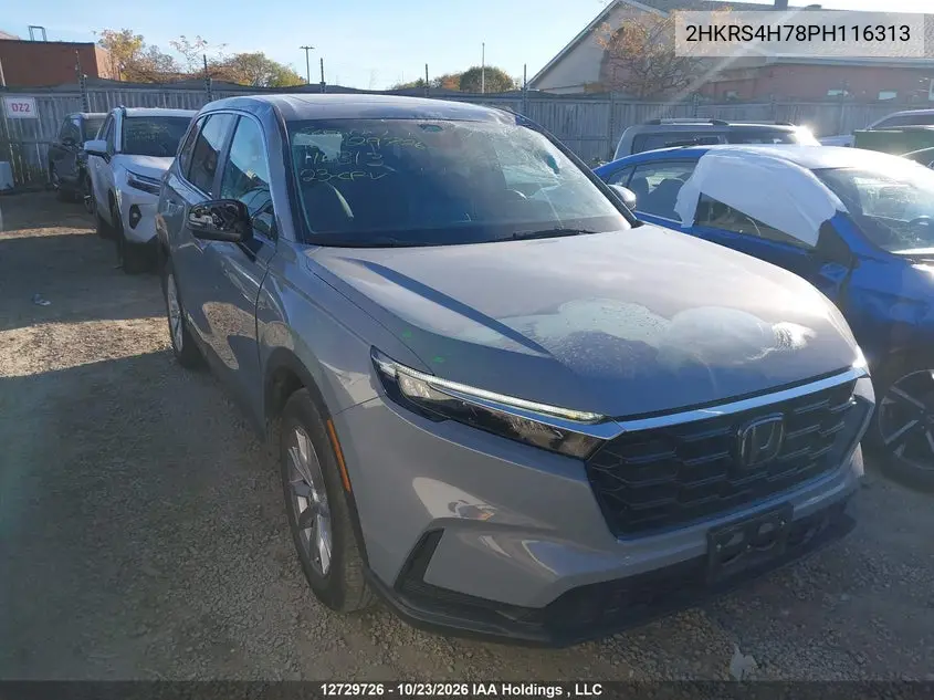 HONDA CR-V 2023, VIN 2HKRS4H78PH116313