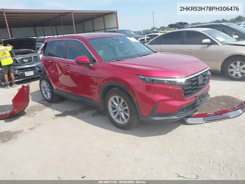 HONDA CR-V 2023, VIN 2HKRS3H78PH306476