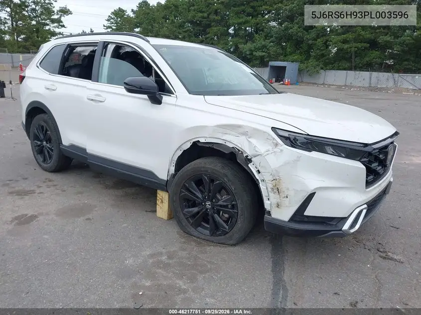 HONDA CR-V 2023, VIN 5J6RS6H93PL003596