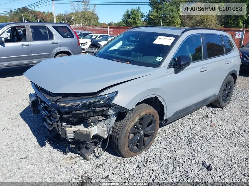 2023 HONDA CR-V VIN 7FARS6H90PE001088 — фото 2