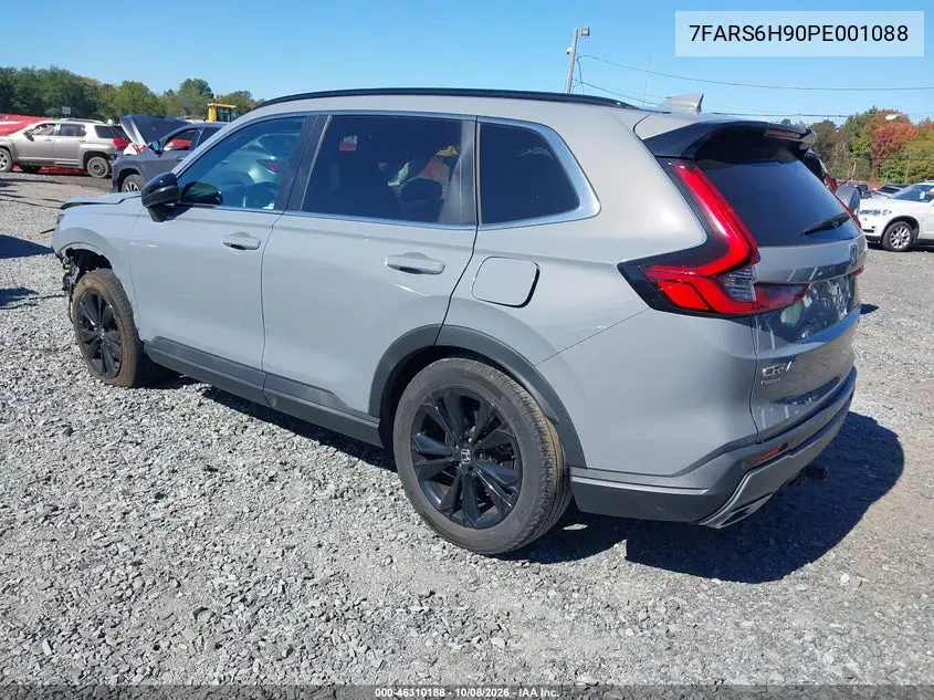 2023 HONDA CR-V VIN 7FARS6H90PE001088 — фото 3