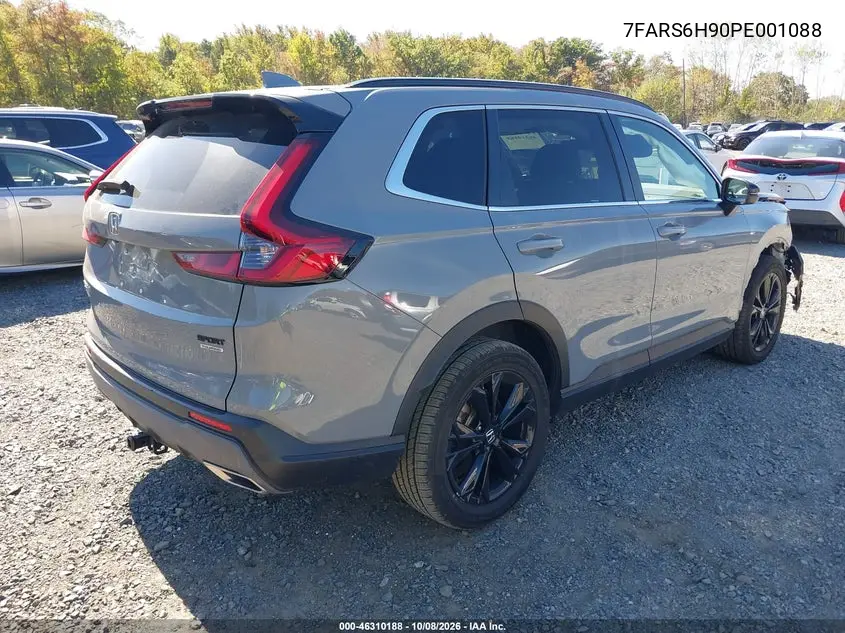 2023 HONDA CR-V VIN 7FARS6H90PE001088 — фото 4