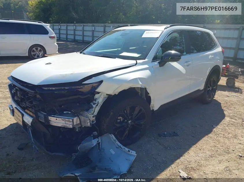2023 HONDA CR-V VIN 7FARS6H97PE016669 — фото 2