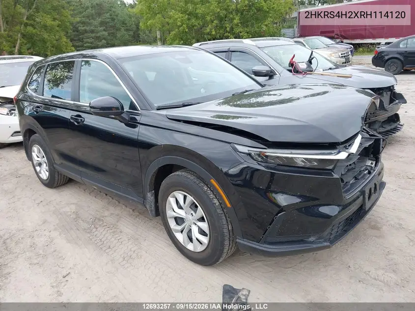 HONDA CR-V 2024, VIN 2HKRS4H2XRH114120