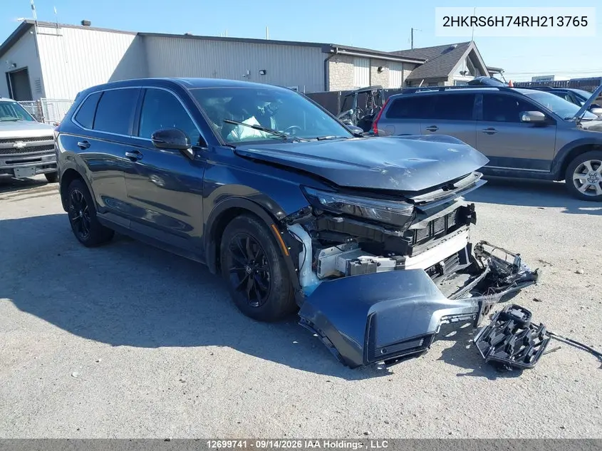 HONDA CR-V 2024, VIN 2HKRS6H74RH213765