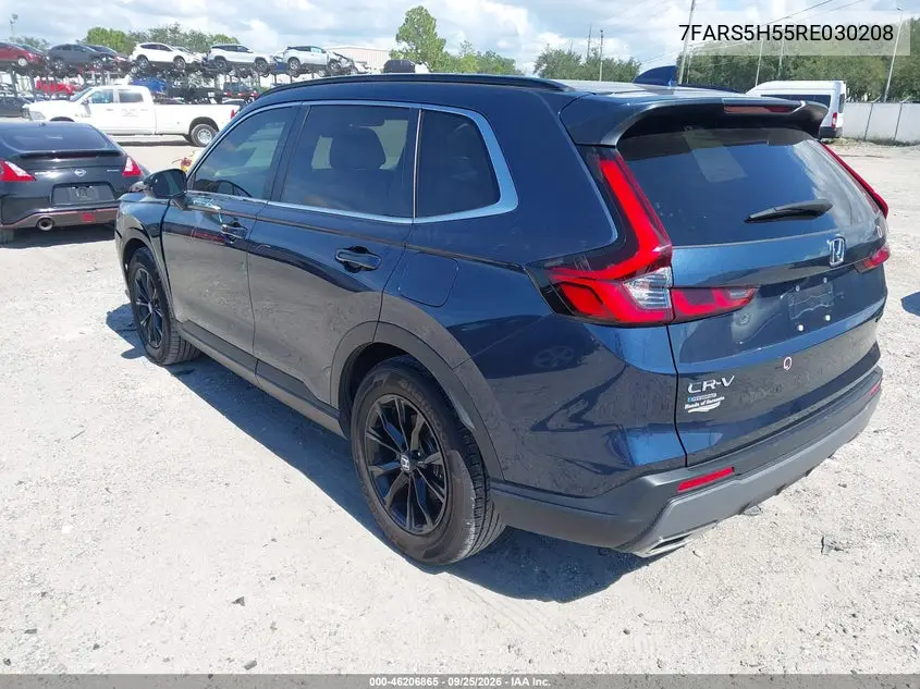 2024 HONDA CR-V VIN 7FARS5H55RE030208 — фото 3