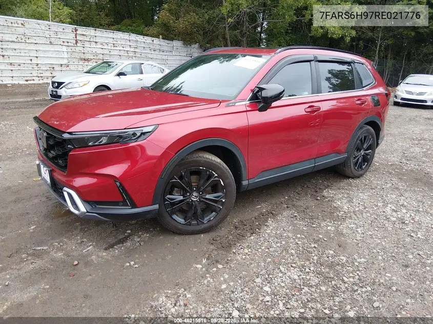 2024 HONDA CR-V VIN 7FARS6H97RE021776 — фото 2