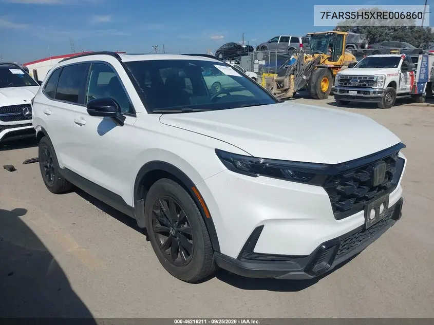 HONDA CR-V 2024, VIN 7FARS5H5XRE006860