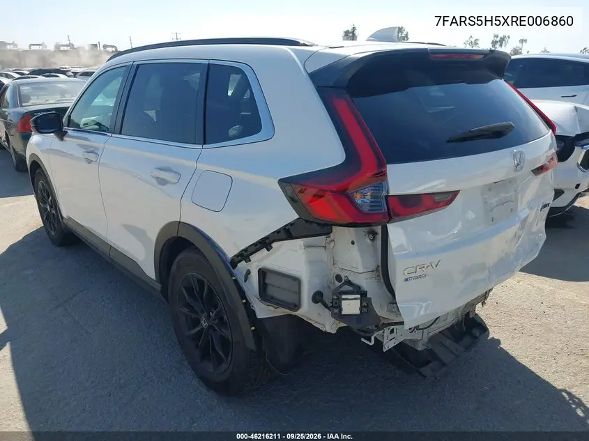 2024 HONDA CR-V VIN 7FARS5H5XRE006860 — фото 3