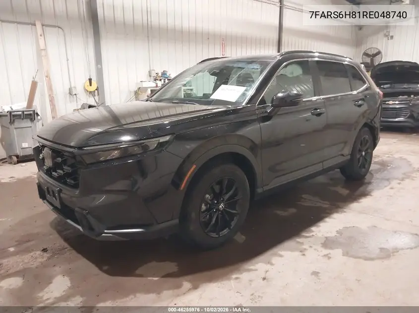 2024 HONDA CR-V VIN 7FARS6H81RE048740 — фото 2
