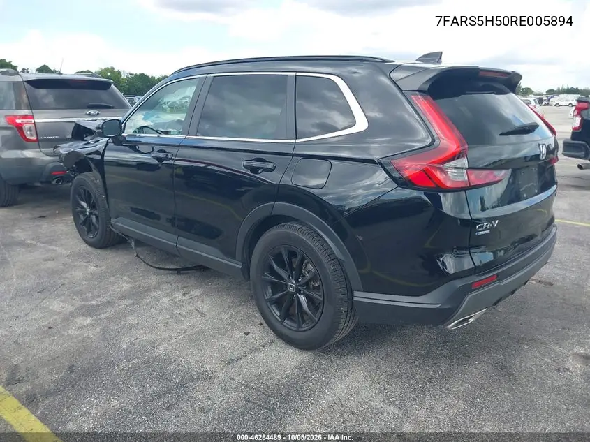 2024 HONDA CR-V VIN 7FARS5H50RE005894 — фото 3